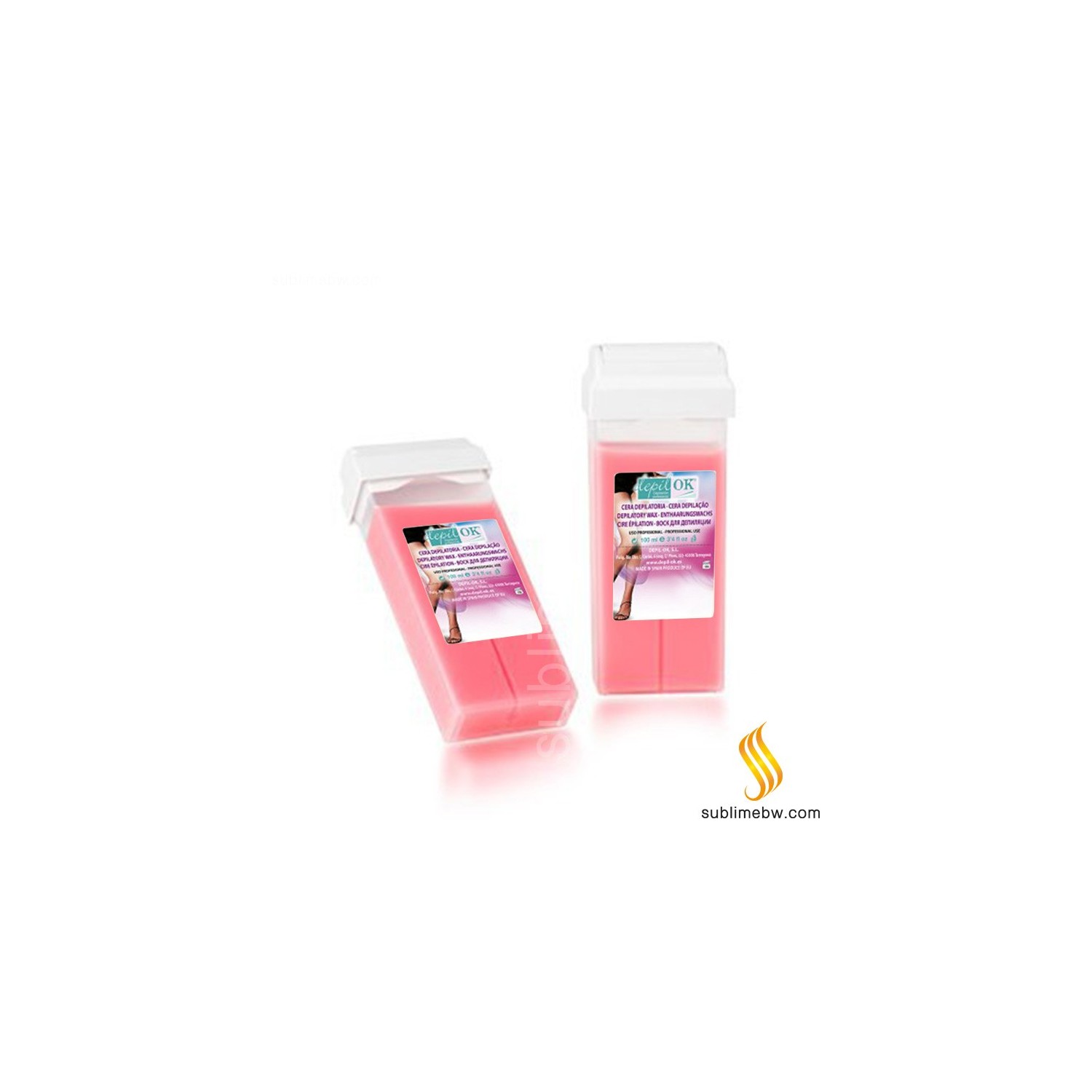 Depil-ok Roll-on Compact Rose 100 Ml