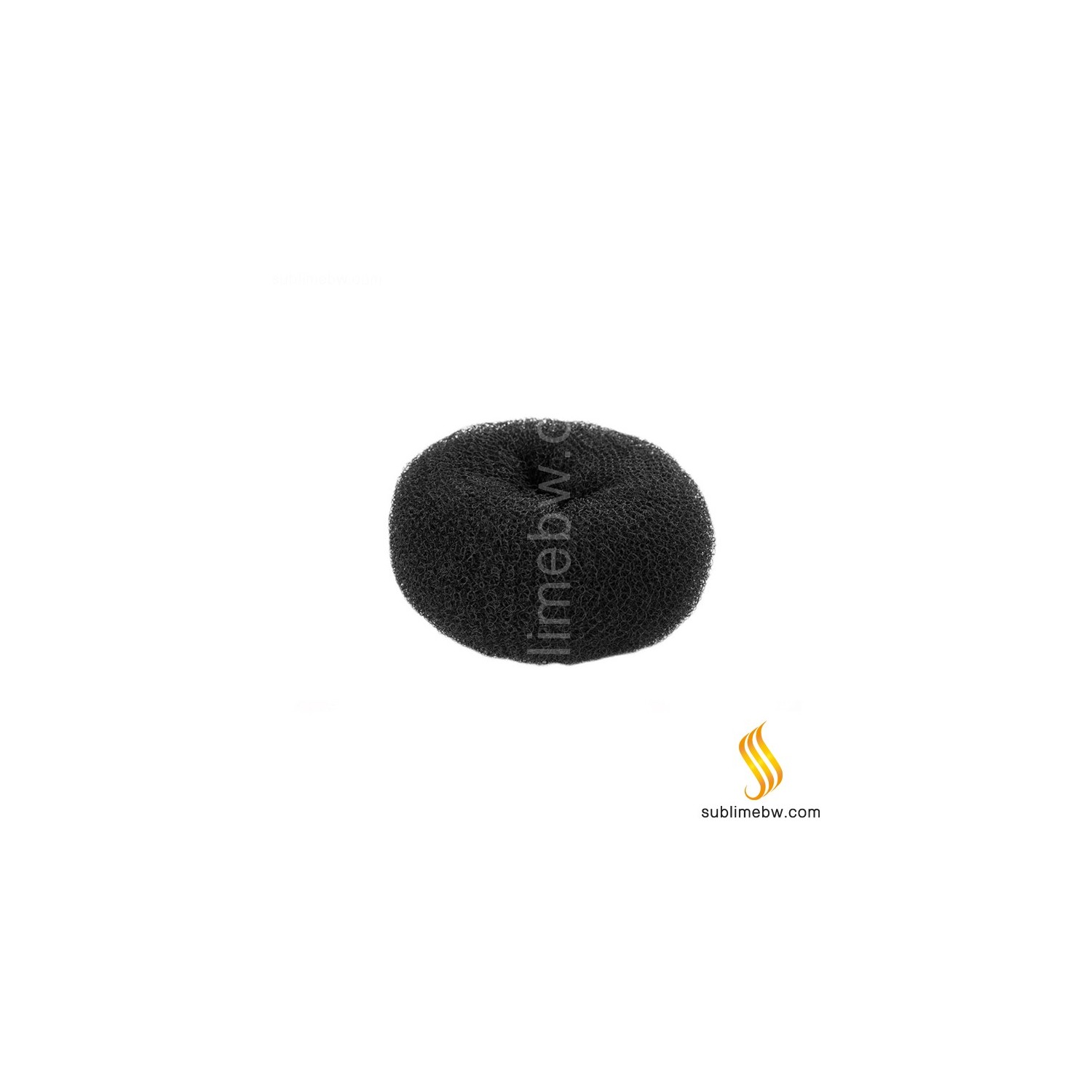Eurostil Relleno Moño Circular Negro 4.5cm (04436/50)