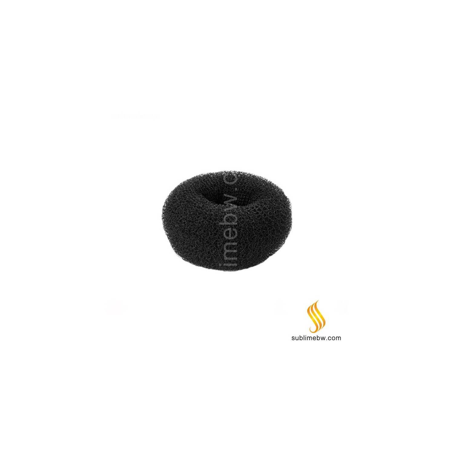 Eurostil Relleno Moño Circular Negro 3,5Cm (04435/50)
