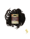 Beauty Town Hair Profissional Scrunchie Natural Preto (40022)