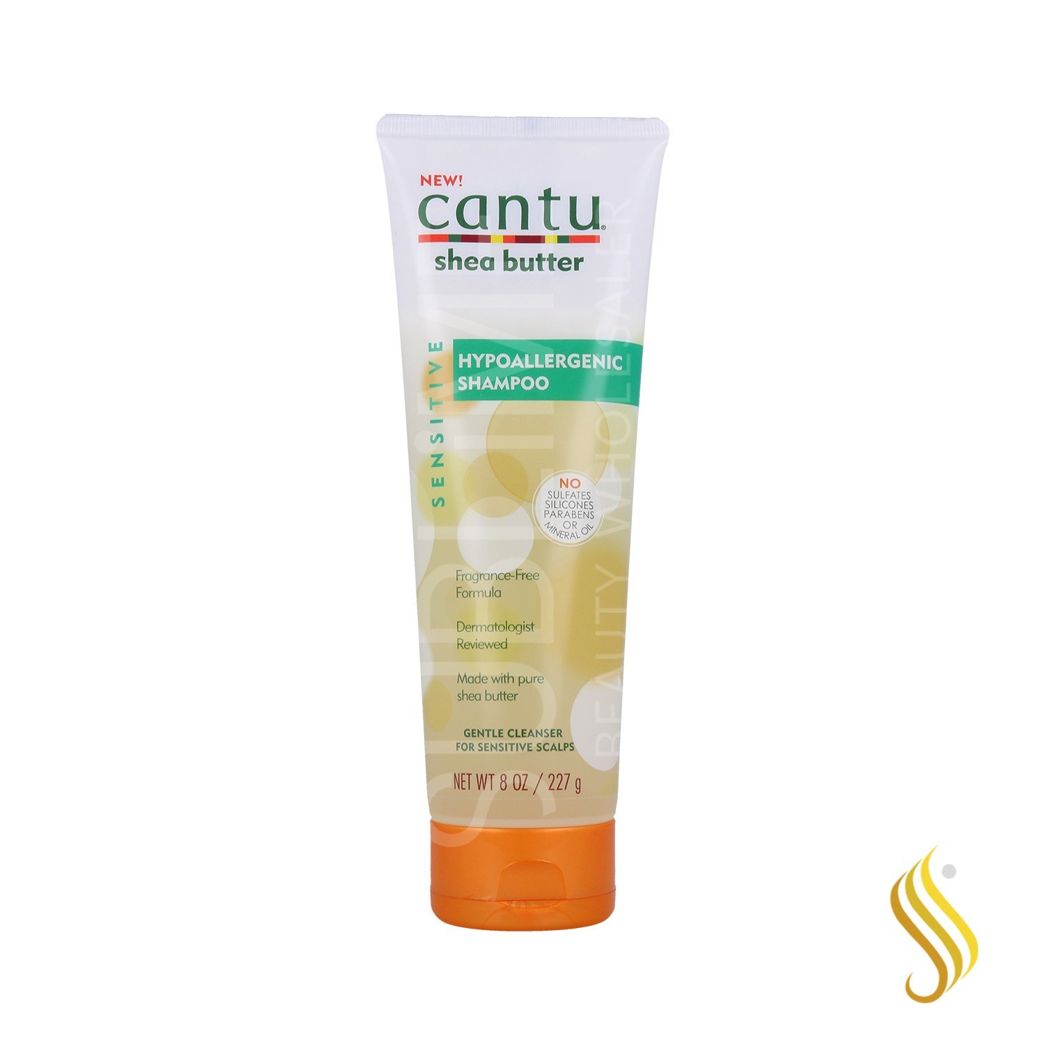 Cantu Shea Butter Sensitive Hypoallergenic Shampooing 227G Sans Sulfate