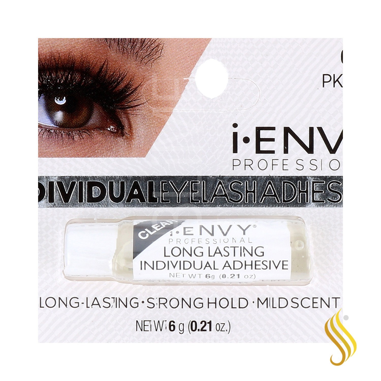 I Envy Individual Eyelash/Pestaña Adhesivo Clear (Pkpeg03)