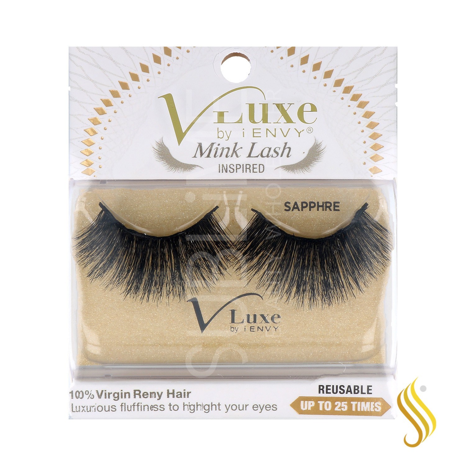 I Envy V Luxe Remy Hair Minklash/Pestaña Inspired Sapphire (Vlef04)