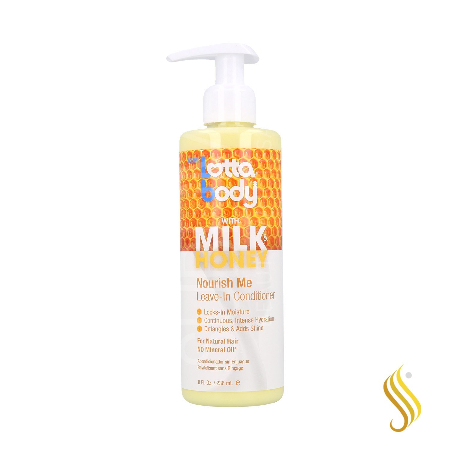 Lottabody Milk & Honey Leave-In Acondicionador 236 ml (Nourish Me)