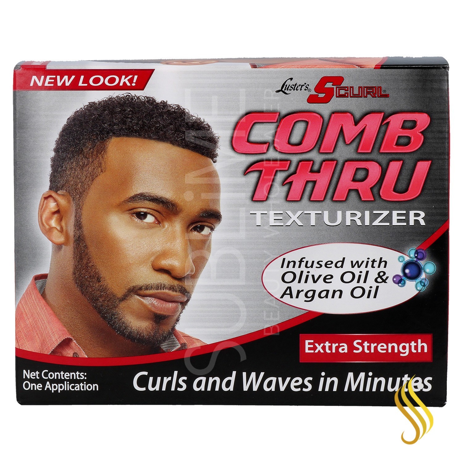Luster's Scurl Comb Thru Texturizer Kit Extra (1aplic)
