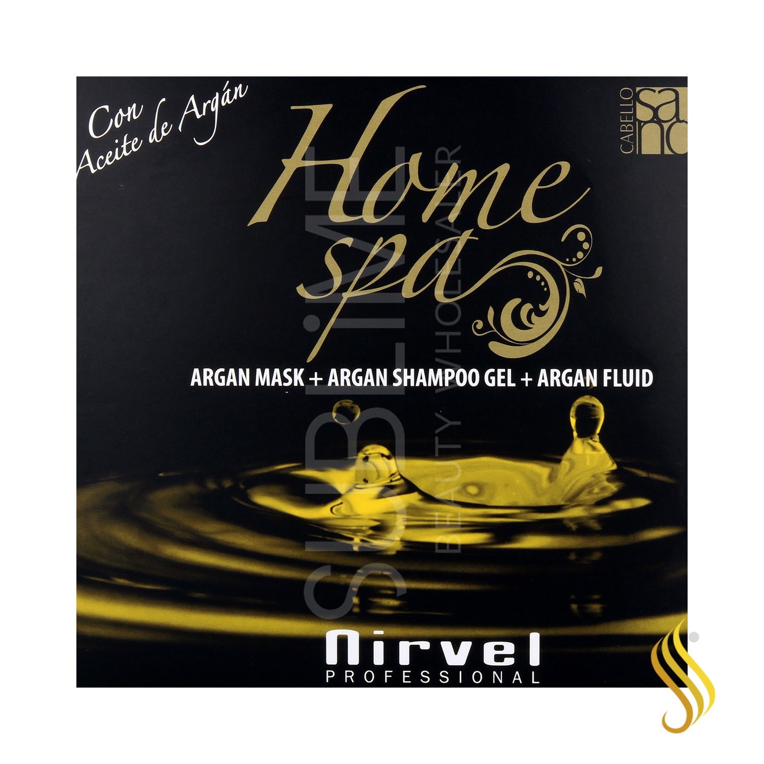 Nirvel Pack Home Capilar Spa Argan Oil