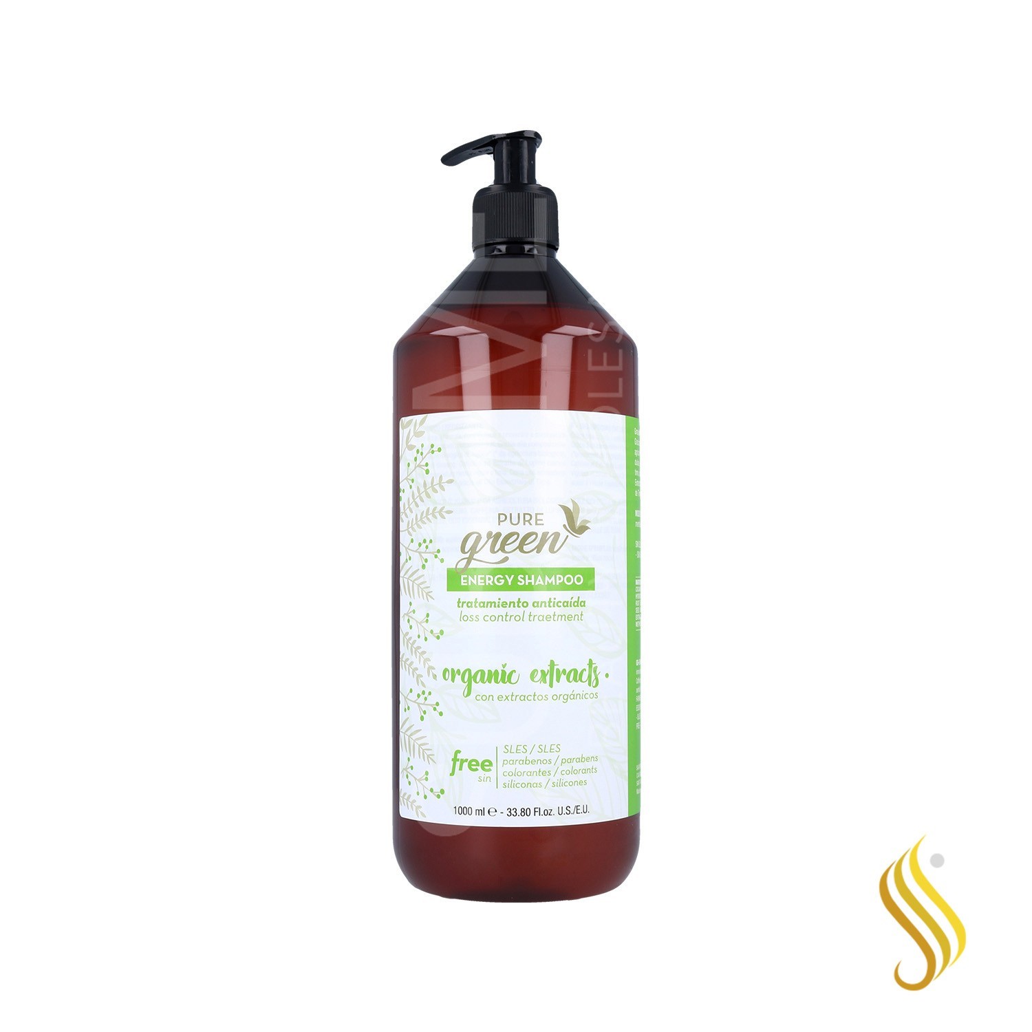 Pure Green Energy Shampoo 1000 ml