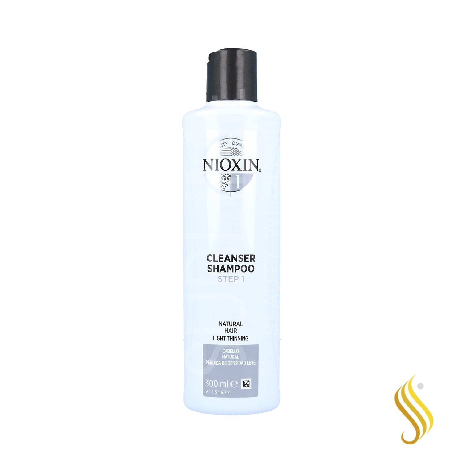 Nioxin Clean Sistema 1 Cabello Natural Leve Champú 300 ml
