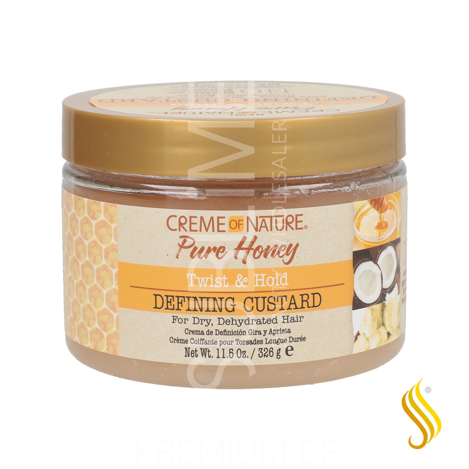 Creme Of Nature Pure Honey Twisted & Hold Defining Custard 326 g