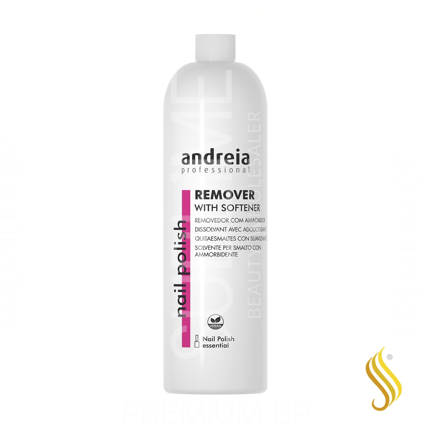 Andreia Professional Remover with Softener Quitaesmalte con Suavizante 1000 ml