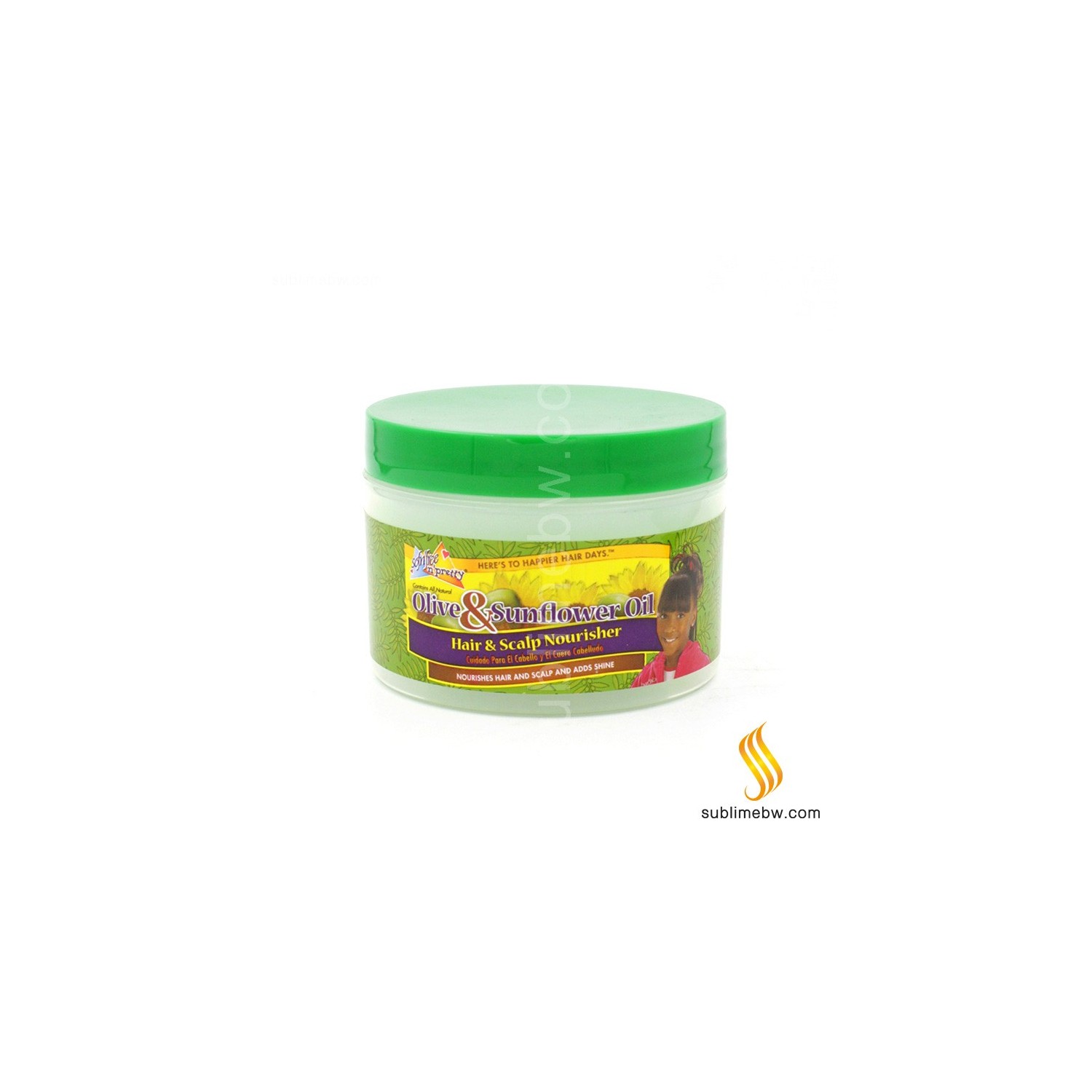 Sofn Free Pretty Olive & Sunflower Oil Cheveux Scalp Nourisher 250 Gr