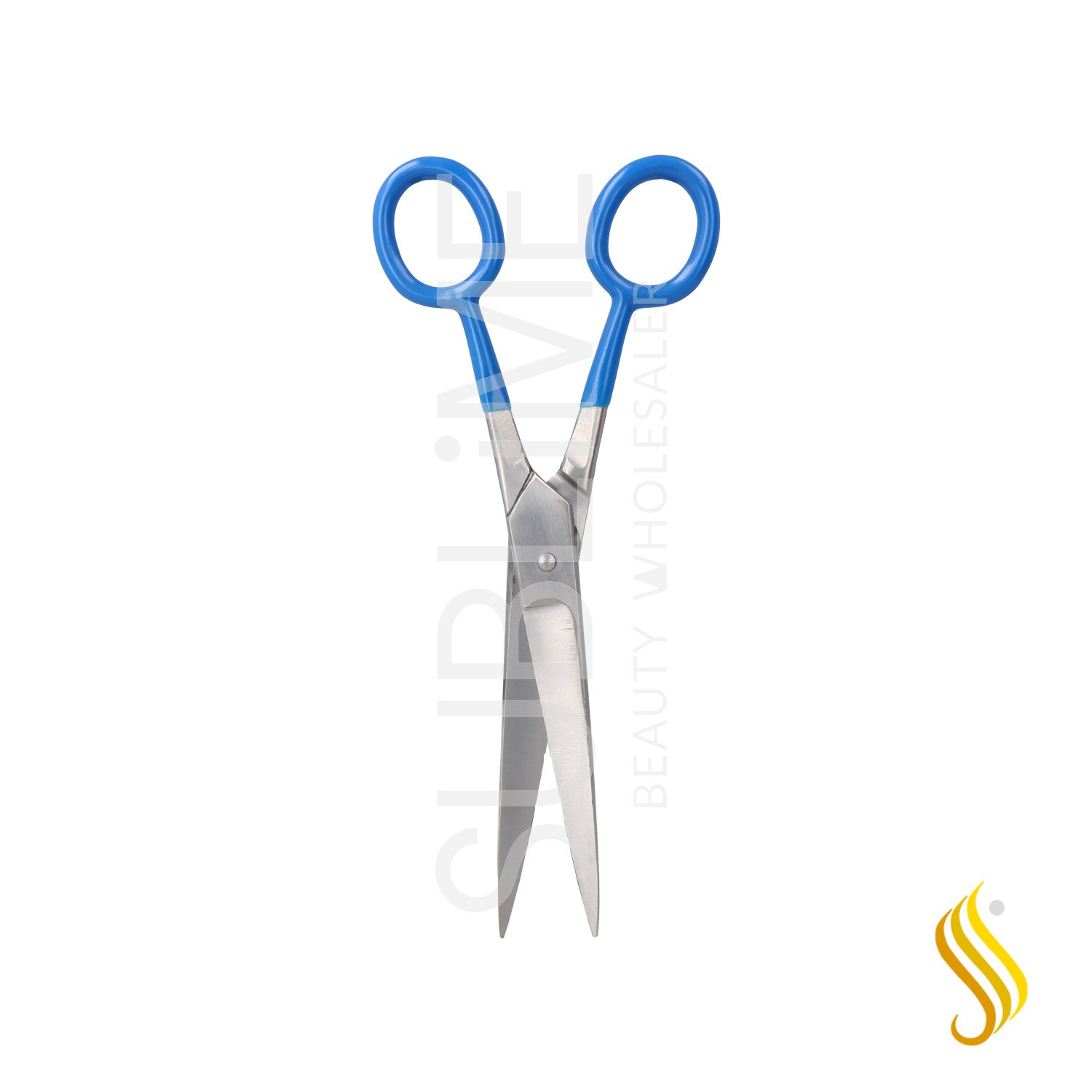 Zenish Scissors Profesional Metal Silver/Blue 7"