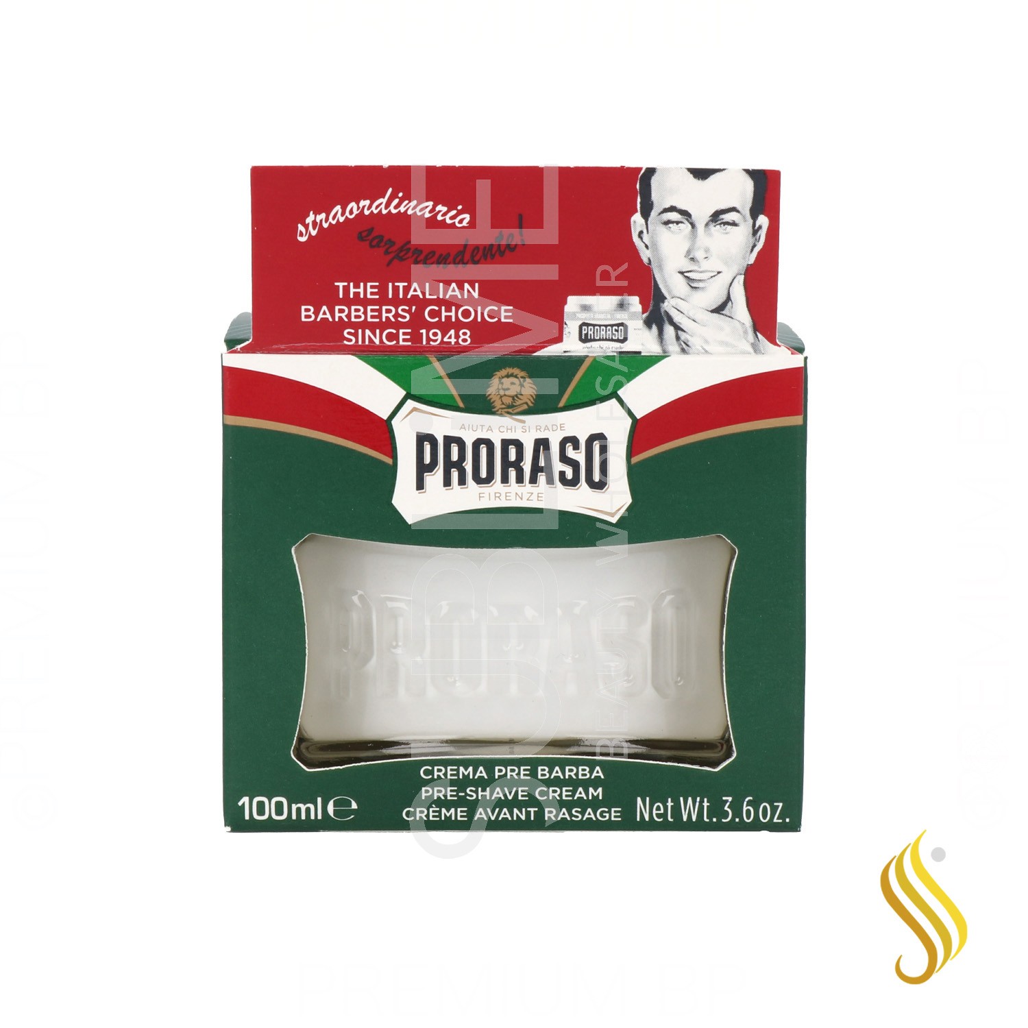 Proraso Eucalyp & Menthol Pre-Shave Crème 100 ml
