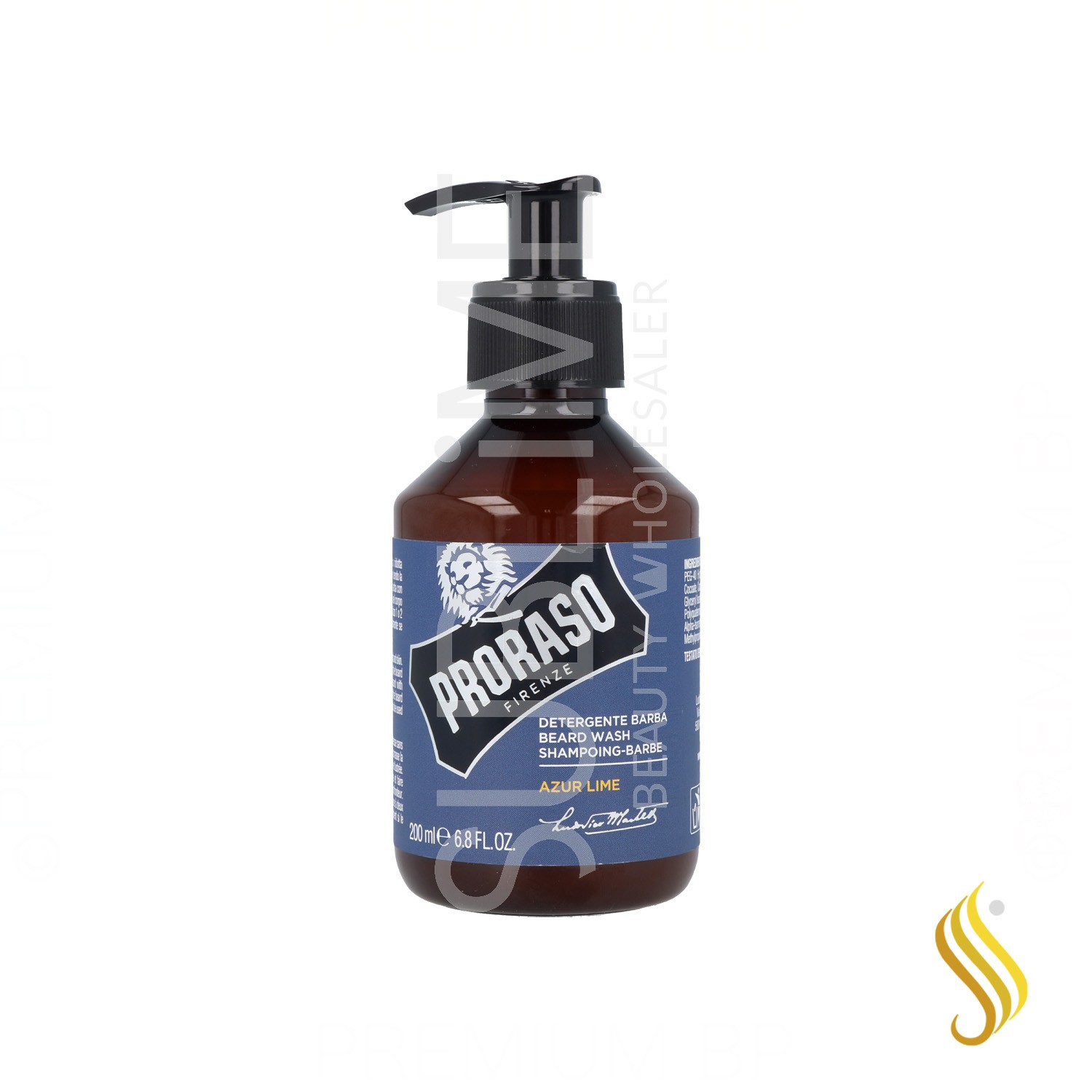 Proraso Azur Lime Beard  Wash-Shampoo Barbe 200 ml