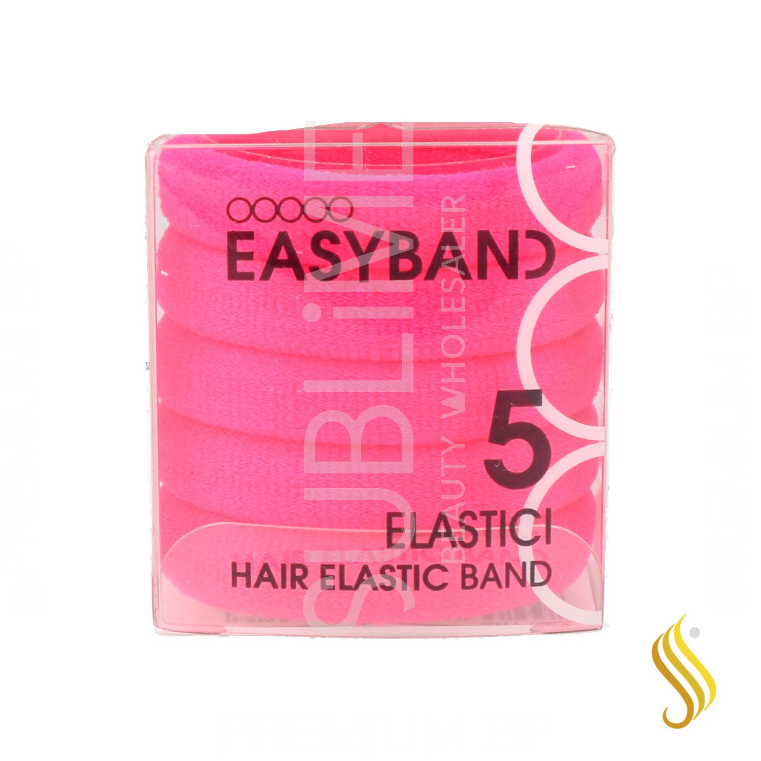 XAN PRO EASY BAND HAIR ELASTIC BAND 1X5U (COLETERO FUCSIA)
