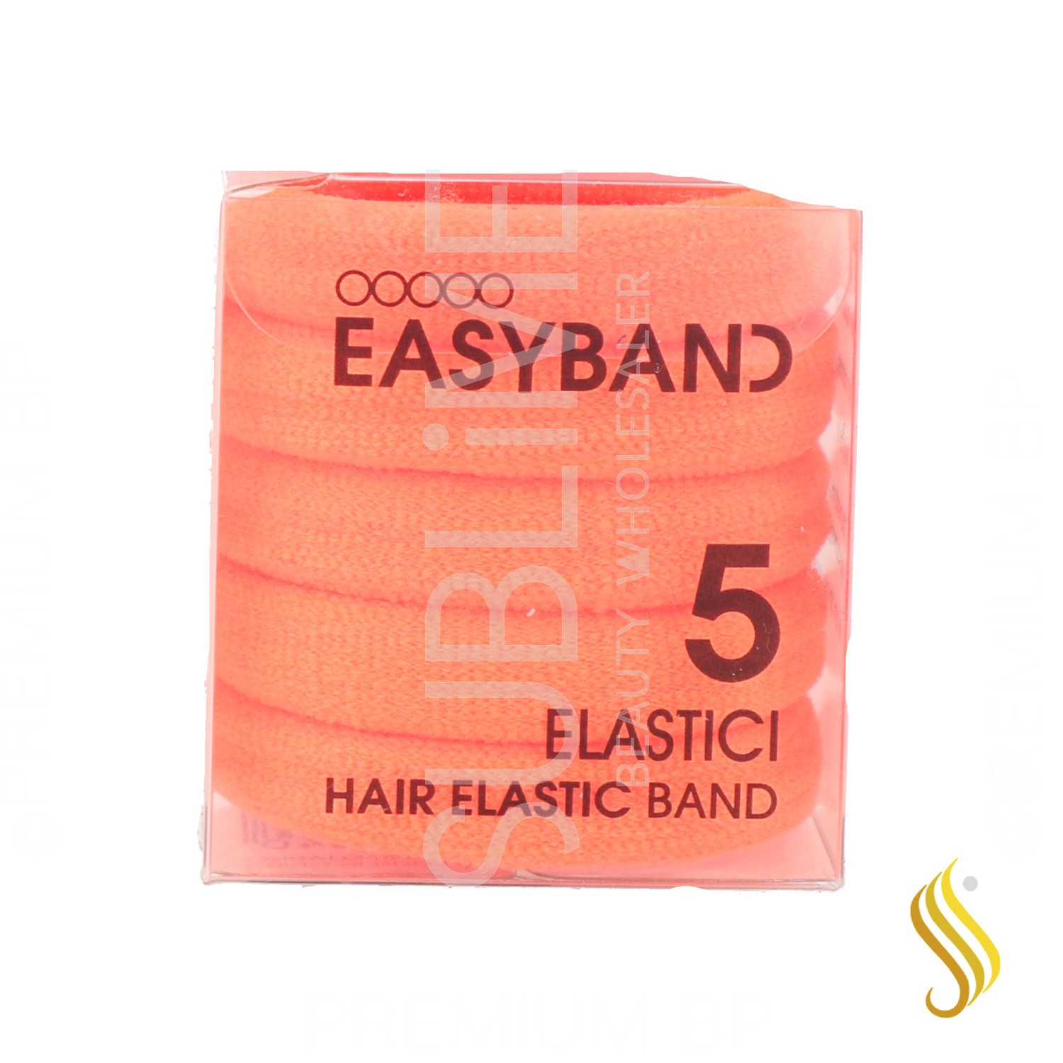 XAN PRO EASY BAND HAIR ELASTIC BAND 1X5U (COLETERO NARANJA)