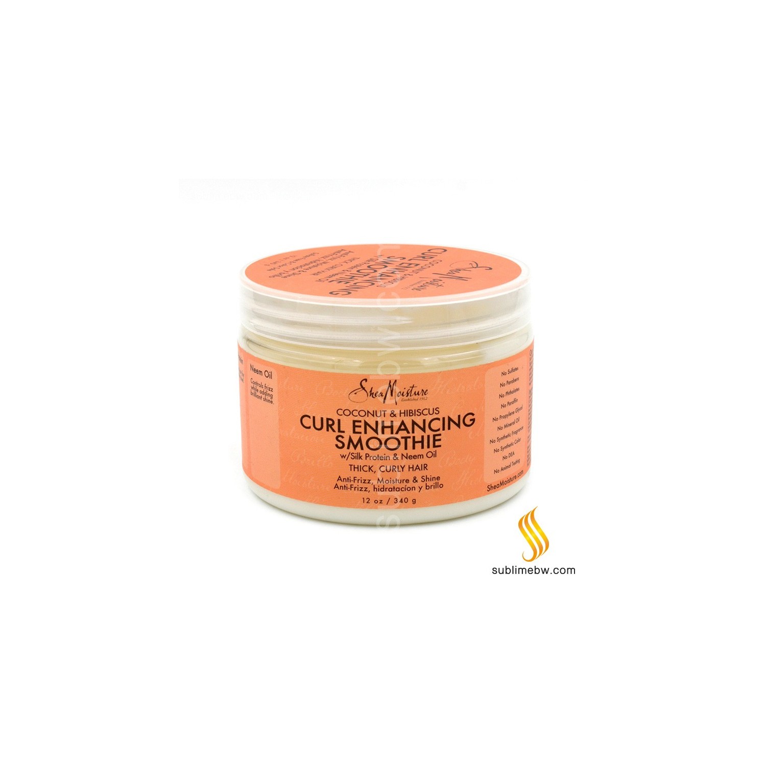 Shea Moisture Coconut & Hibiscus Curl Smoothie 340 G