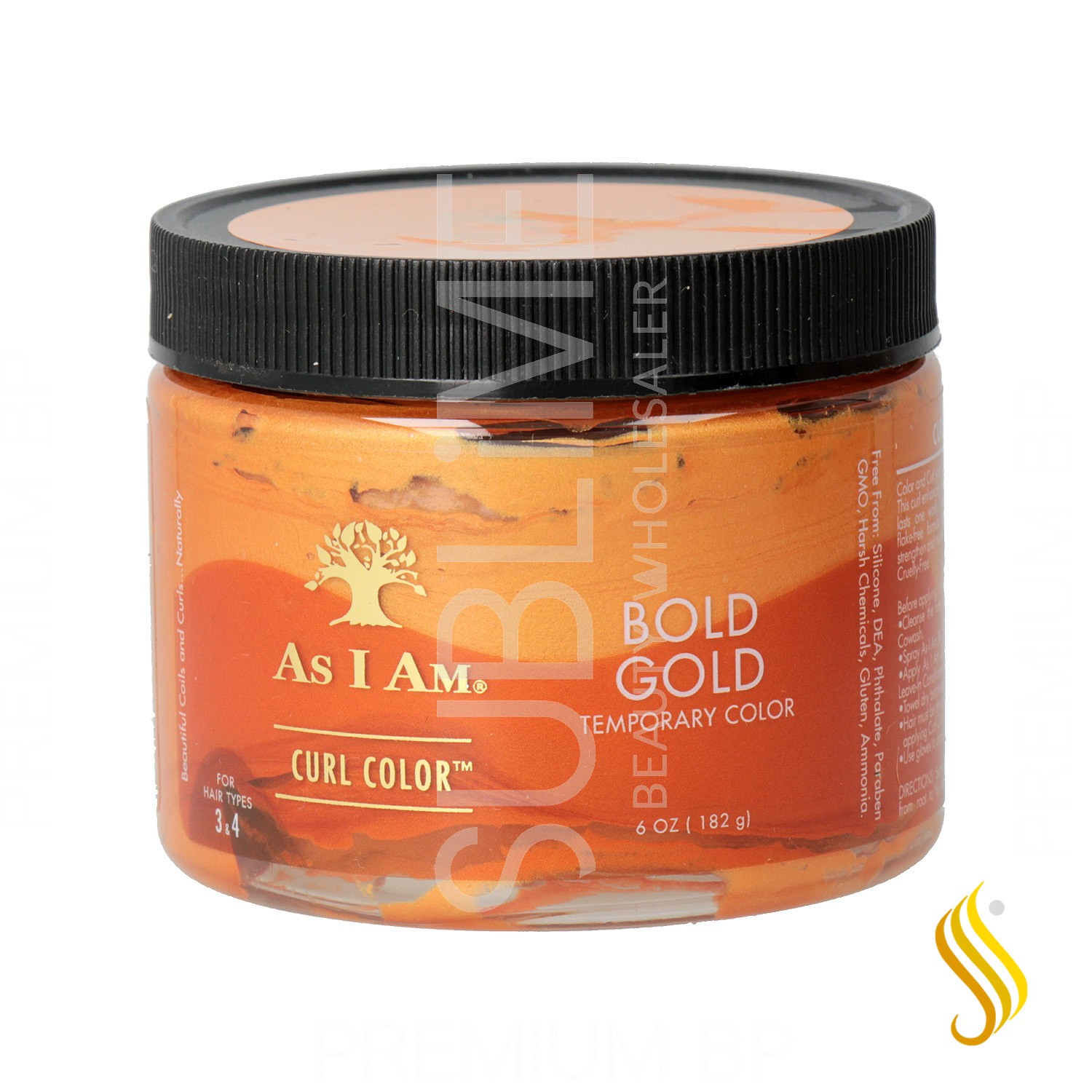 As I Am Curl Color Tinte Color Temporal Bold Gold 182 g