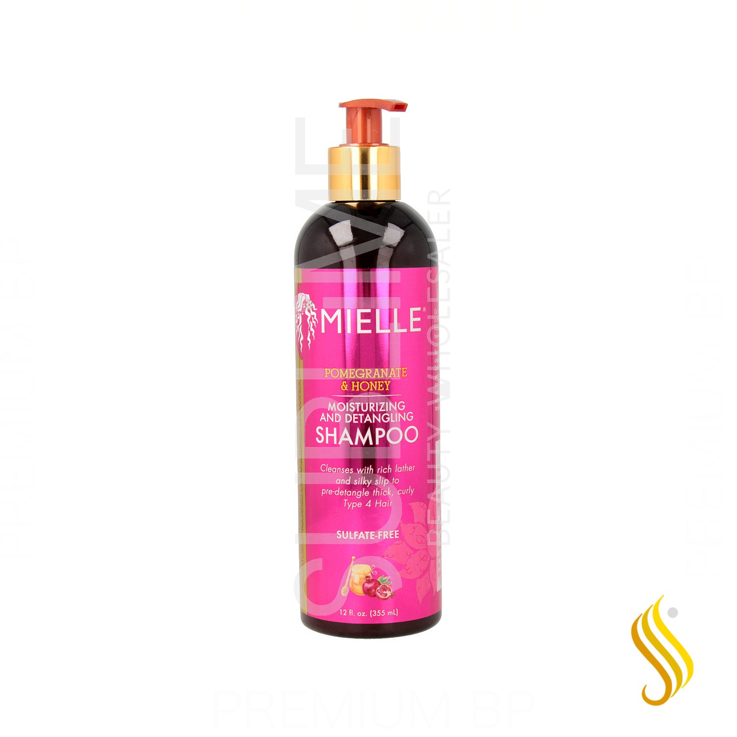 Mielle Pomegranate & Honey Shampoo Hidratante & Desembaraçante 355 ml