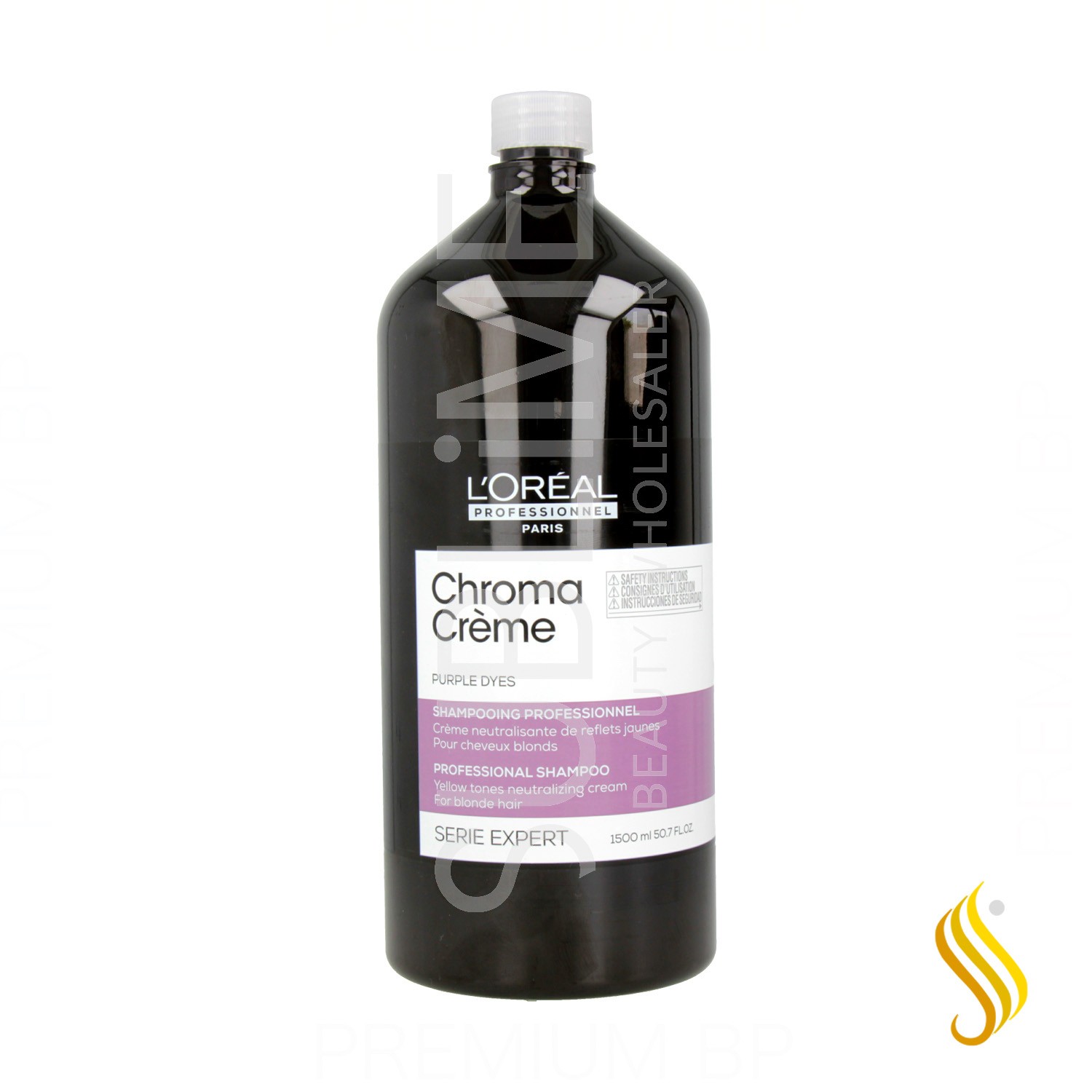 Loreal Expert Chroma Creme Champú Violeta Purple 1500 ml