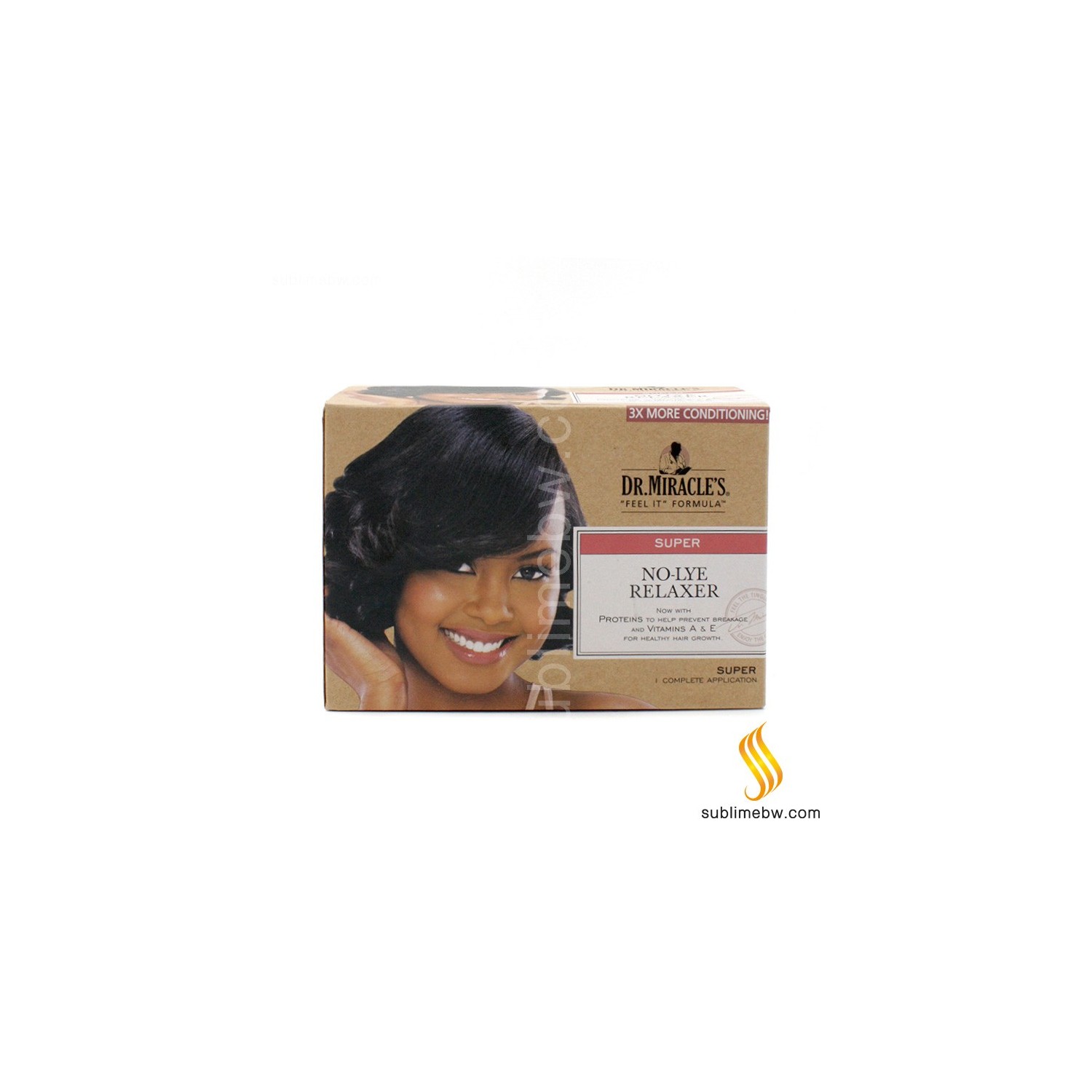 Dr. Miracles No Lye Relaxer Kit Super