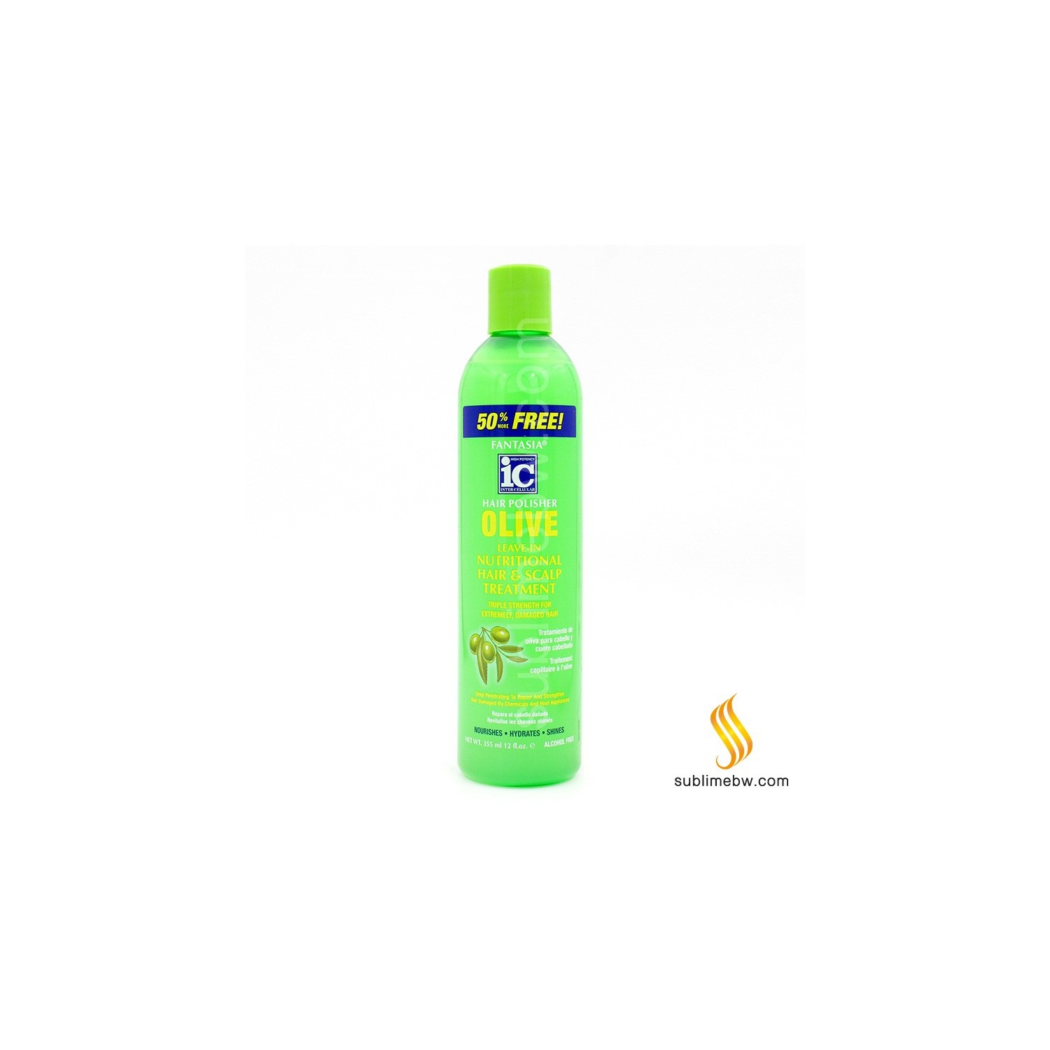 Fantasia Ic Olive Leave In Nutritional Tratamiento 355 Ml 
