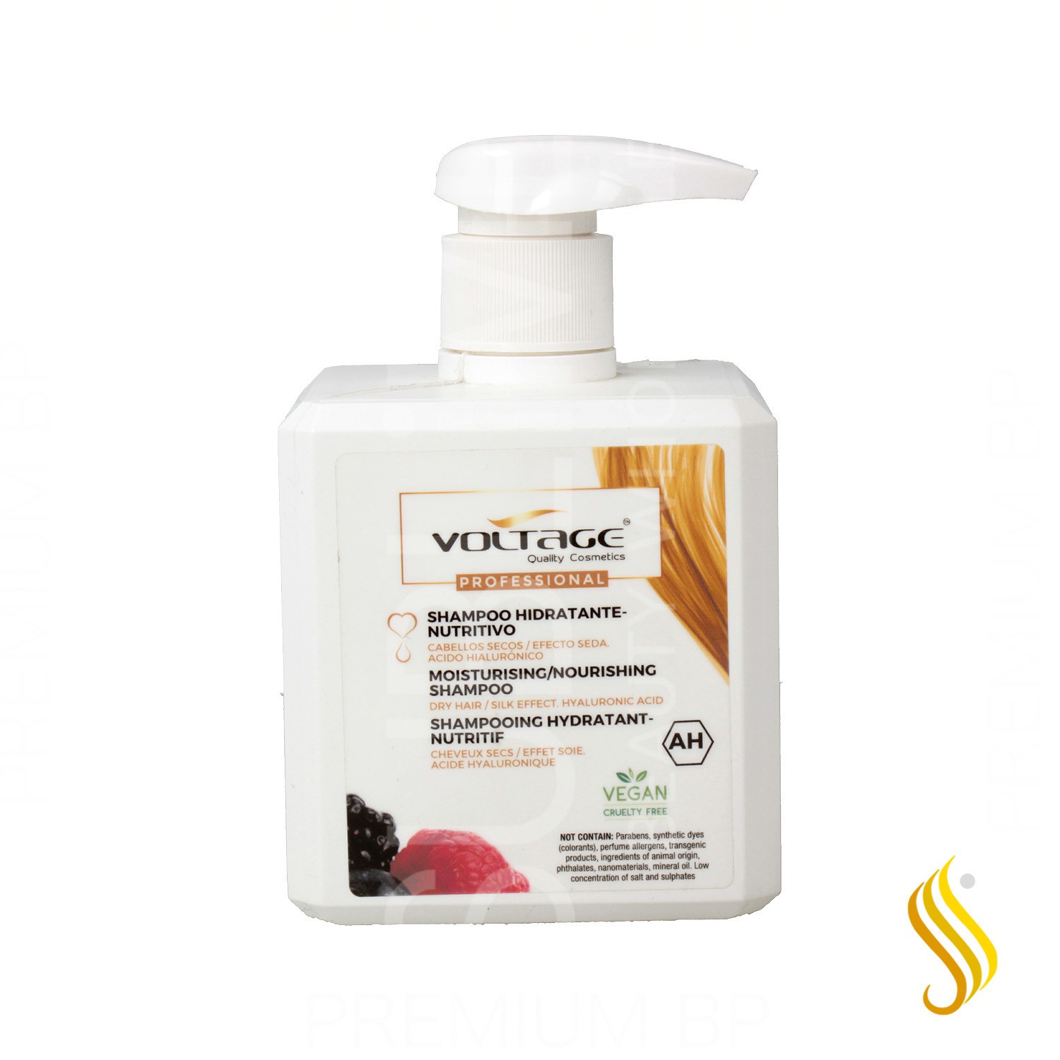 Voltage Professional Shampoo Moisturizing Nutritious 450 Ml (b)