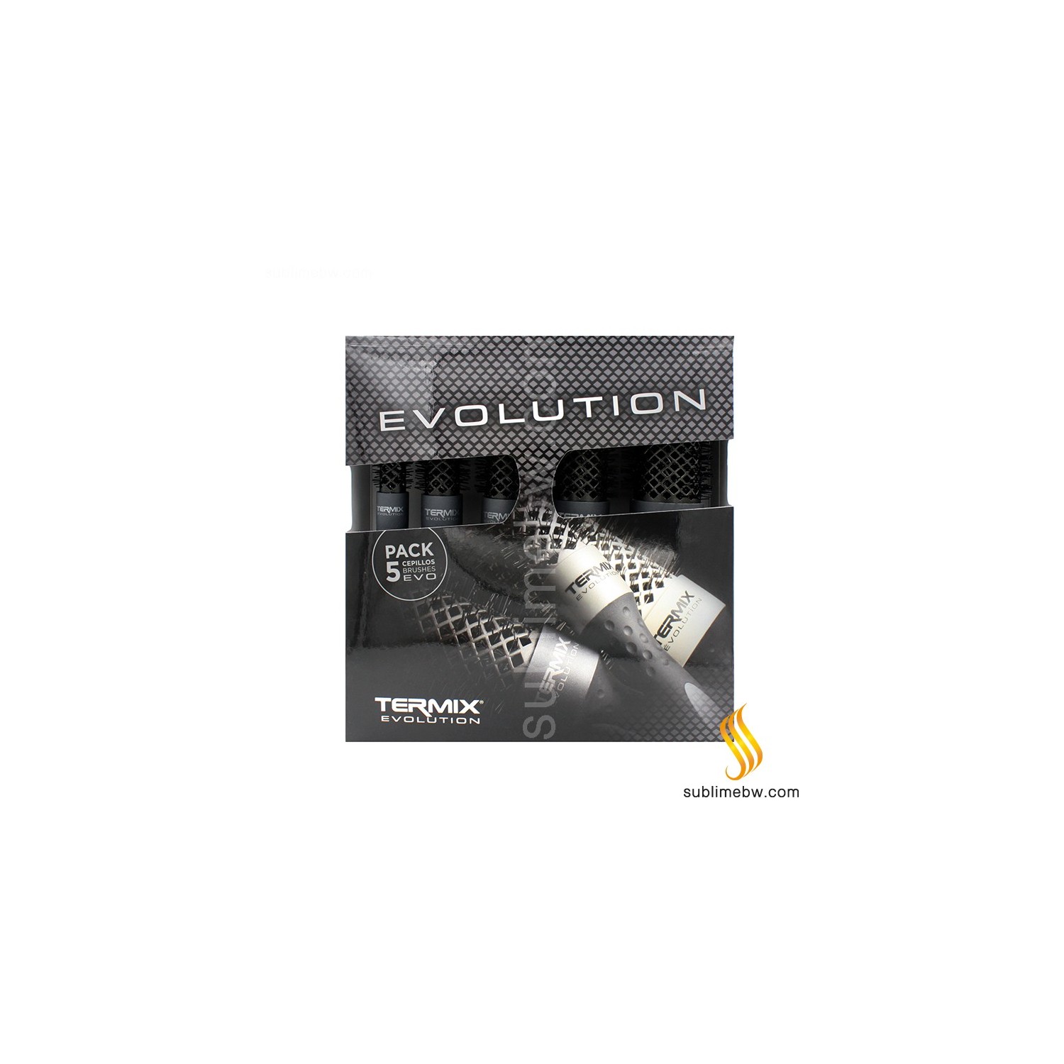 Termix Maletin/tubo 5 Cepillos Evolution Plus
