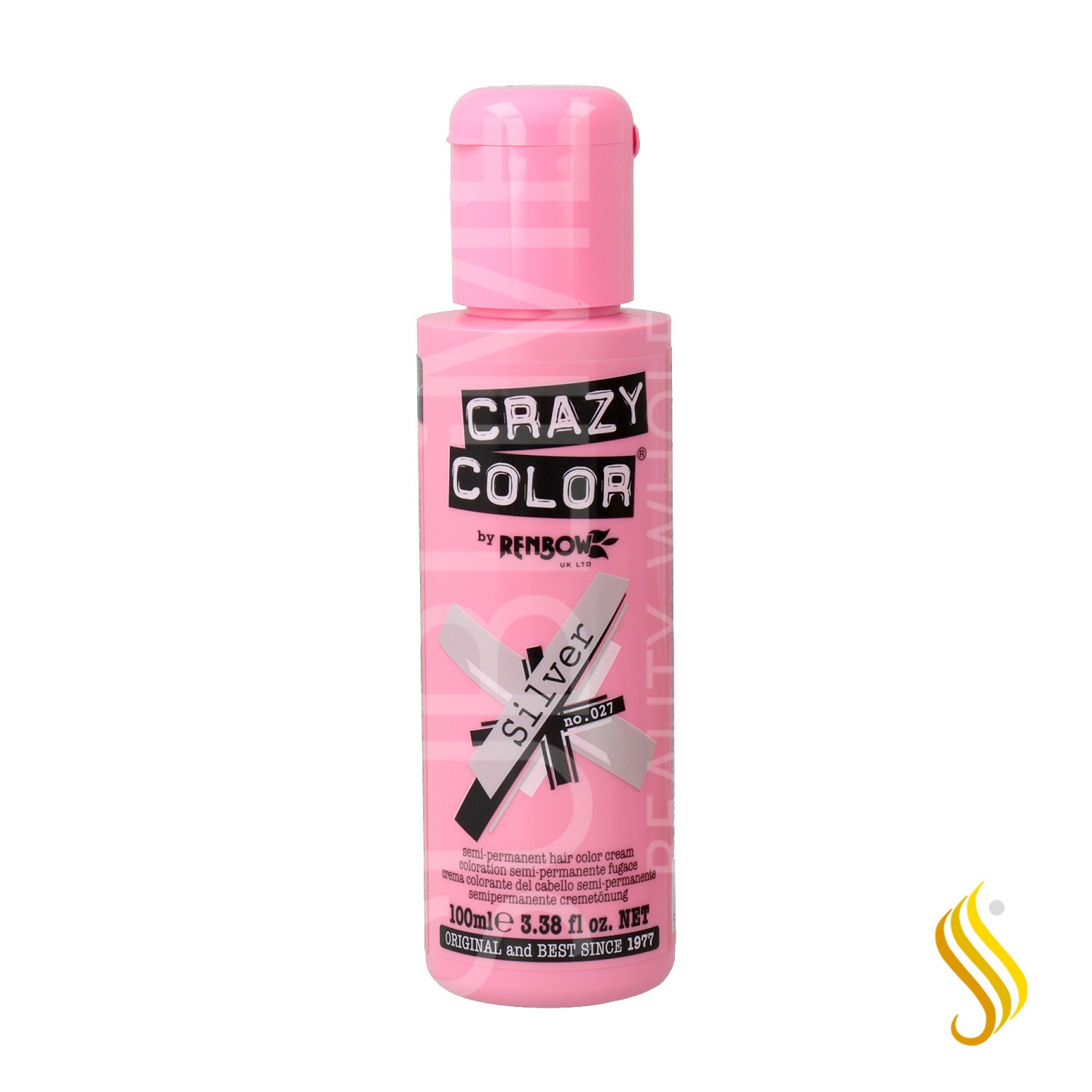 Crazy Color 027 Plata 100ml