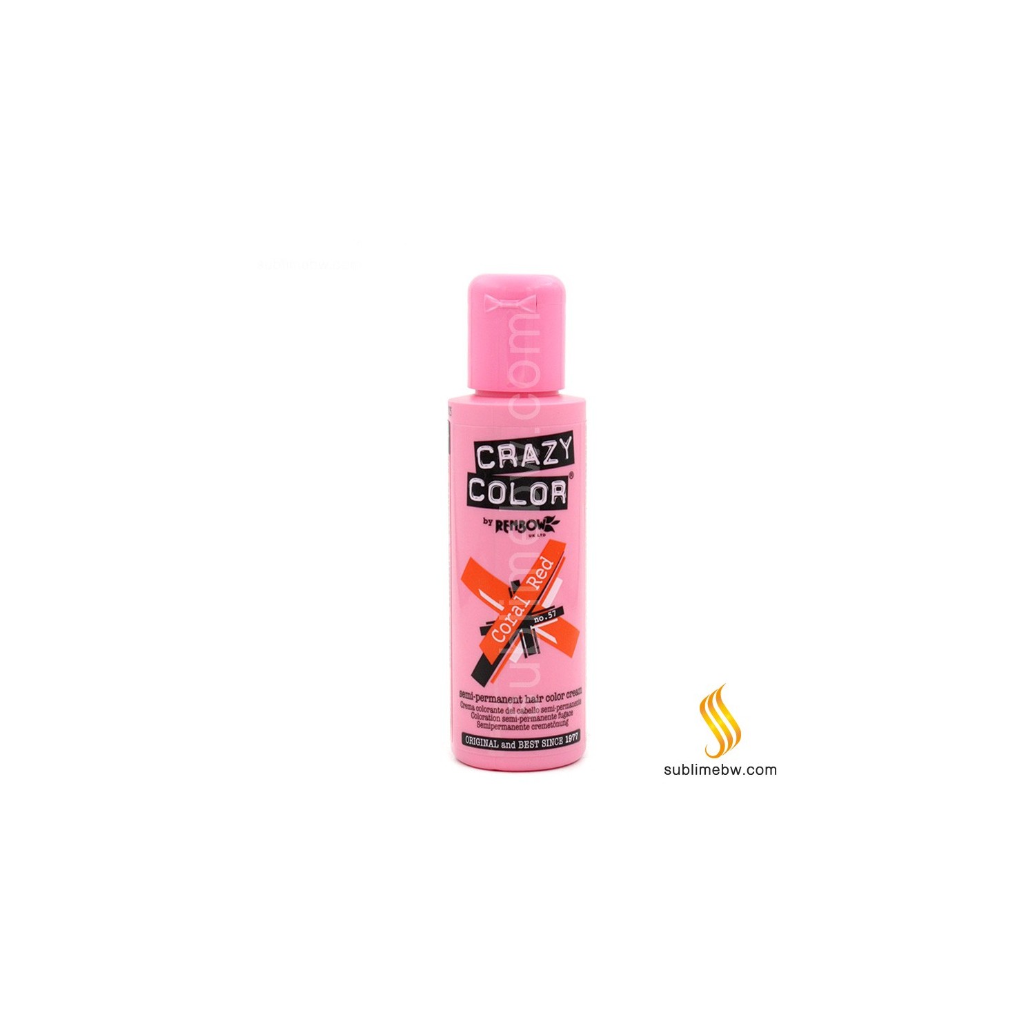 Crazy Color 57 Coral Red 100 Ml