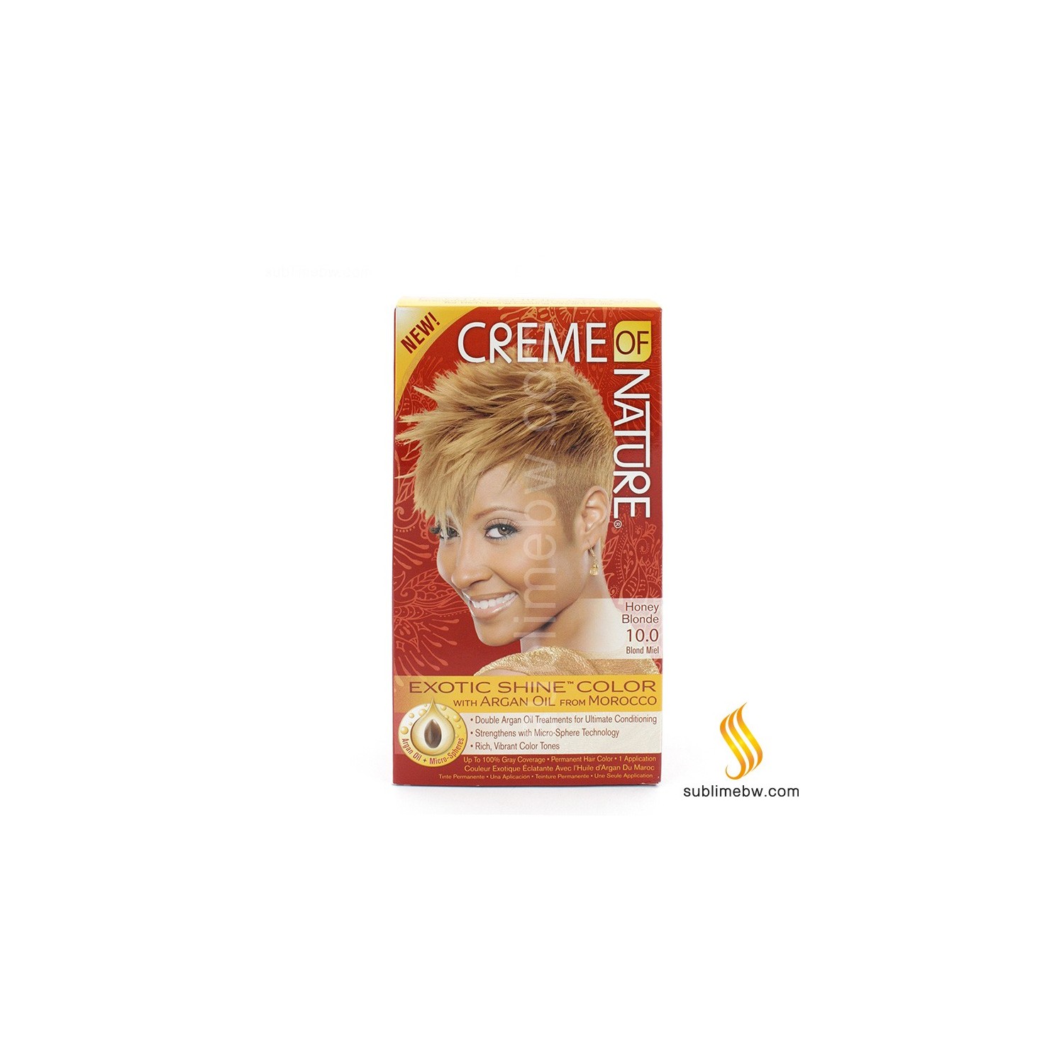 Creme Of Nature Argan Color Honey Blonde 10.0