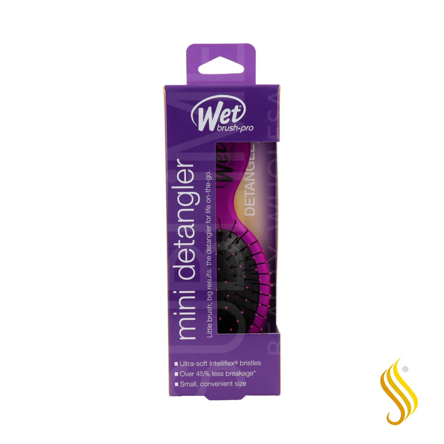 Wet Brush Pro Cepillo Mini Detangler Purple