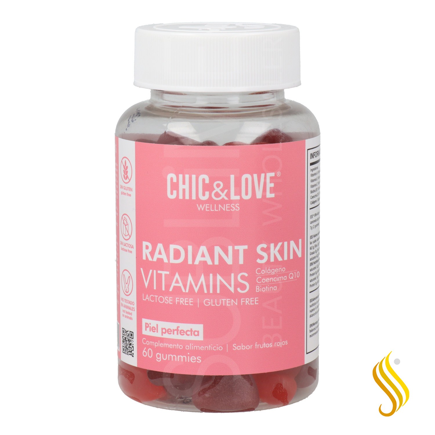 Chic Love Wellness Radiant Skin Vitamins 60 U