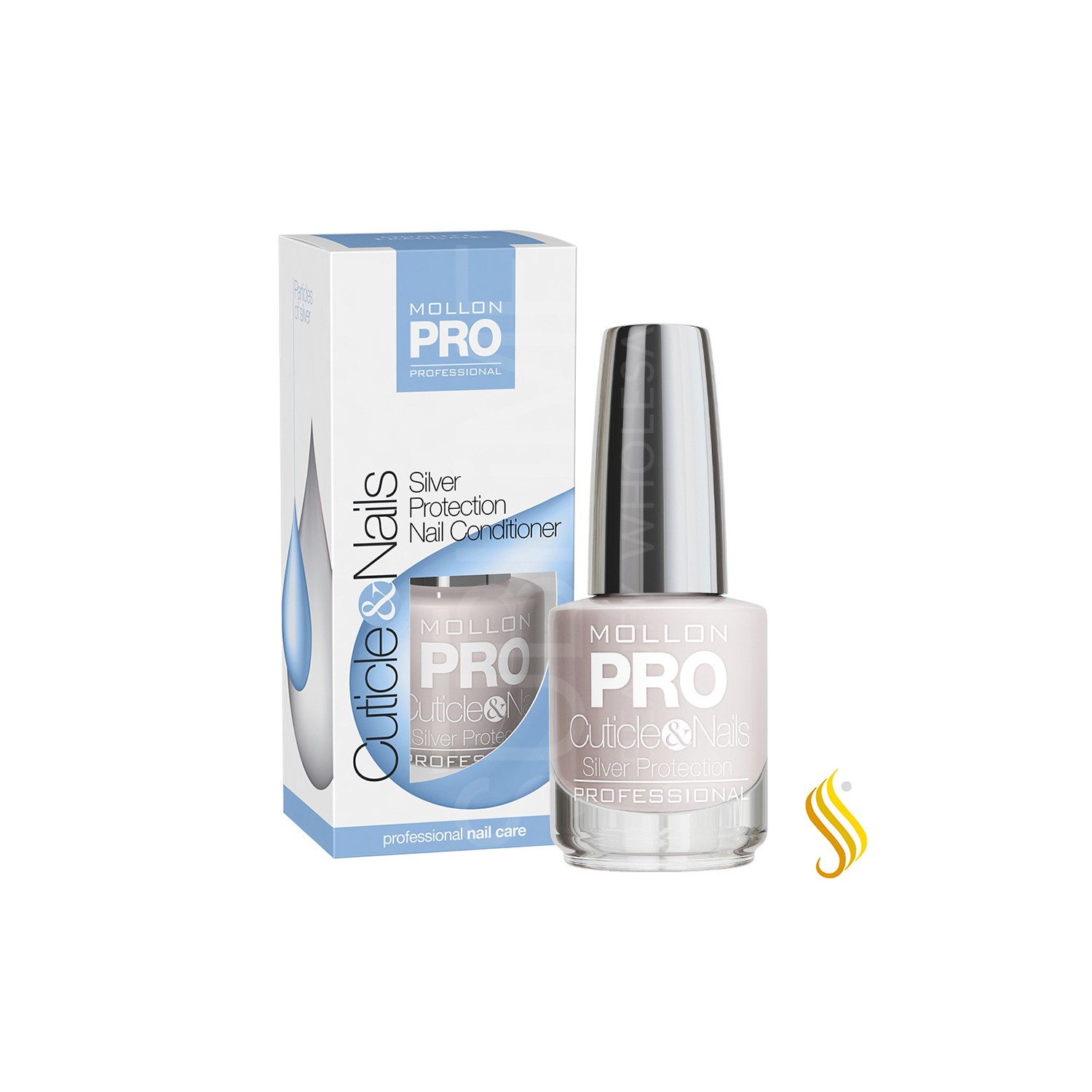 Mollon Pro Silver Cuticle&Nails Protection Nail Conditioner 15ml