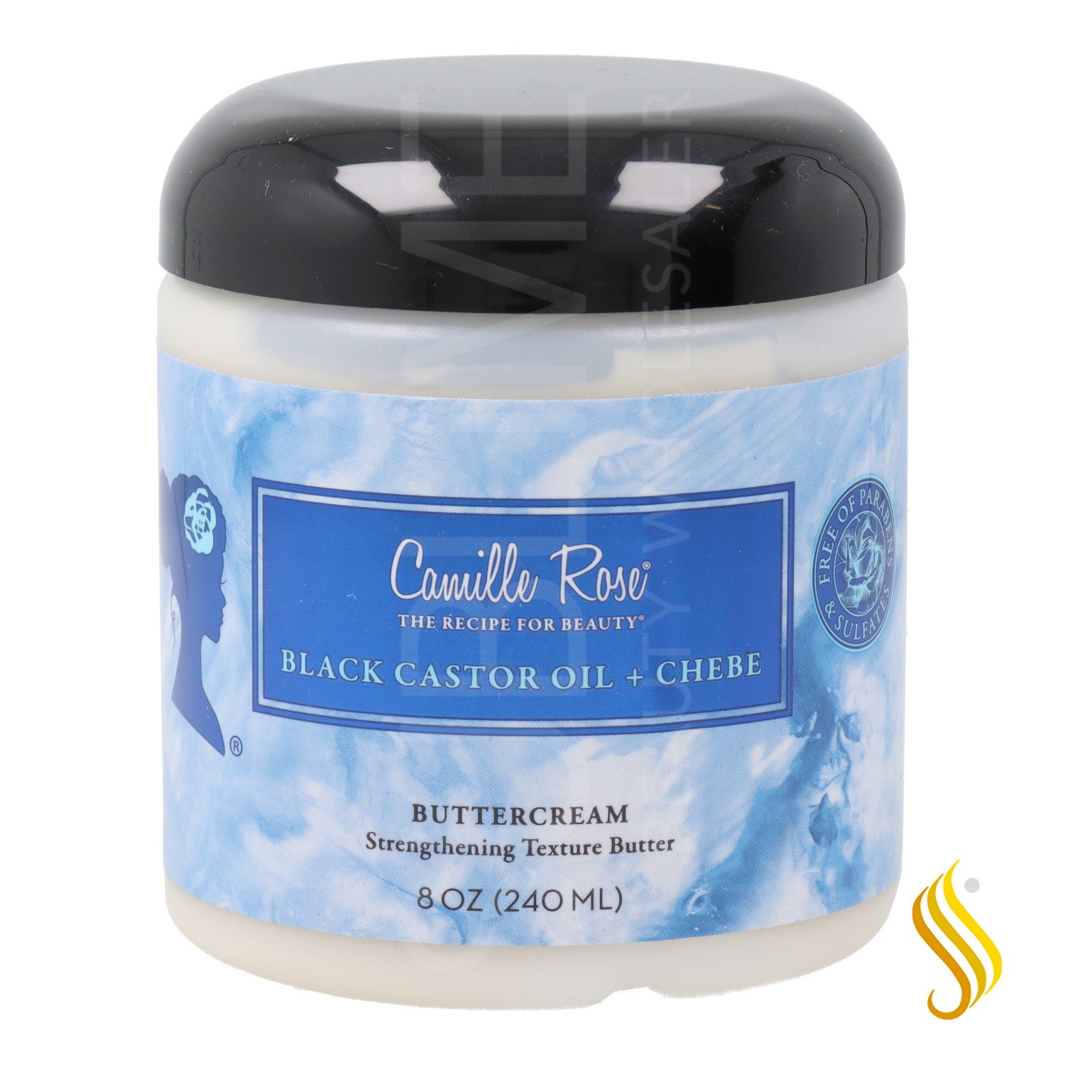 Camille Rose Black Castor Oil Chebe Strengthening Texture Butter 240Ml