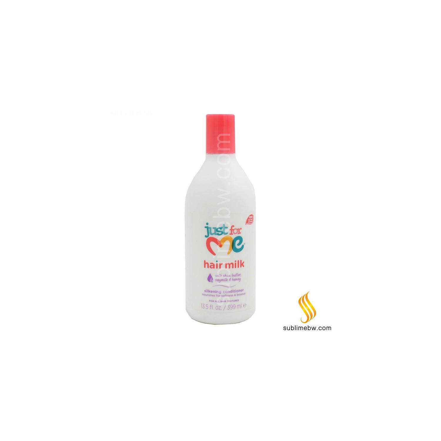 Soft & Beautiful Just For Me H/milk Silk Conditioner 399 Ml