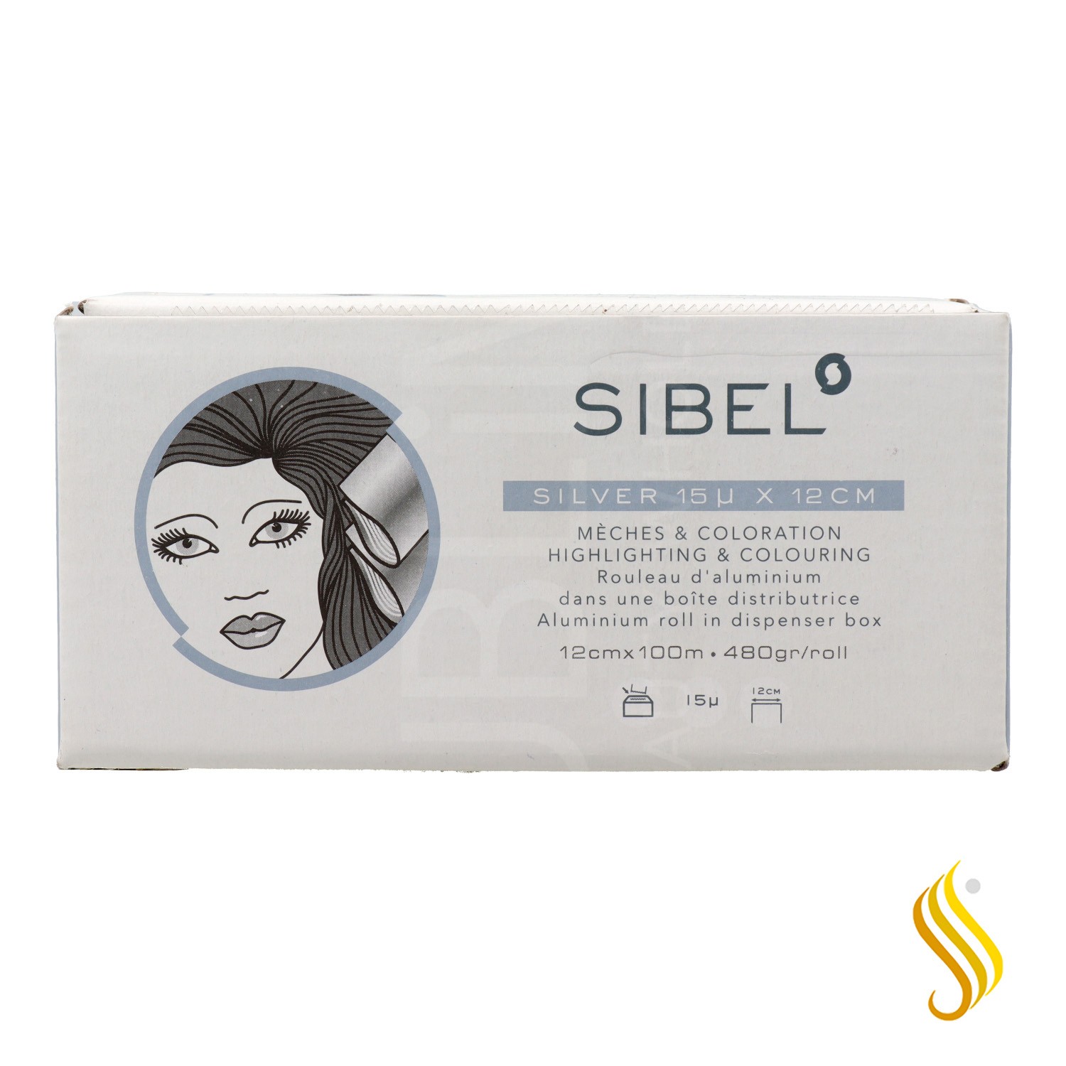 Sinelco Sibel High-Light Papel Aluminio 15X12X100