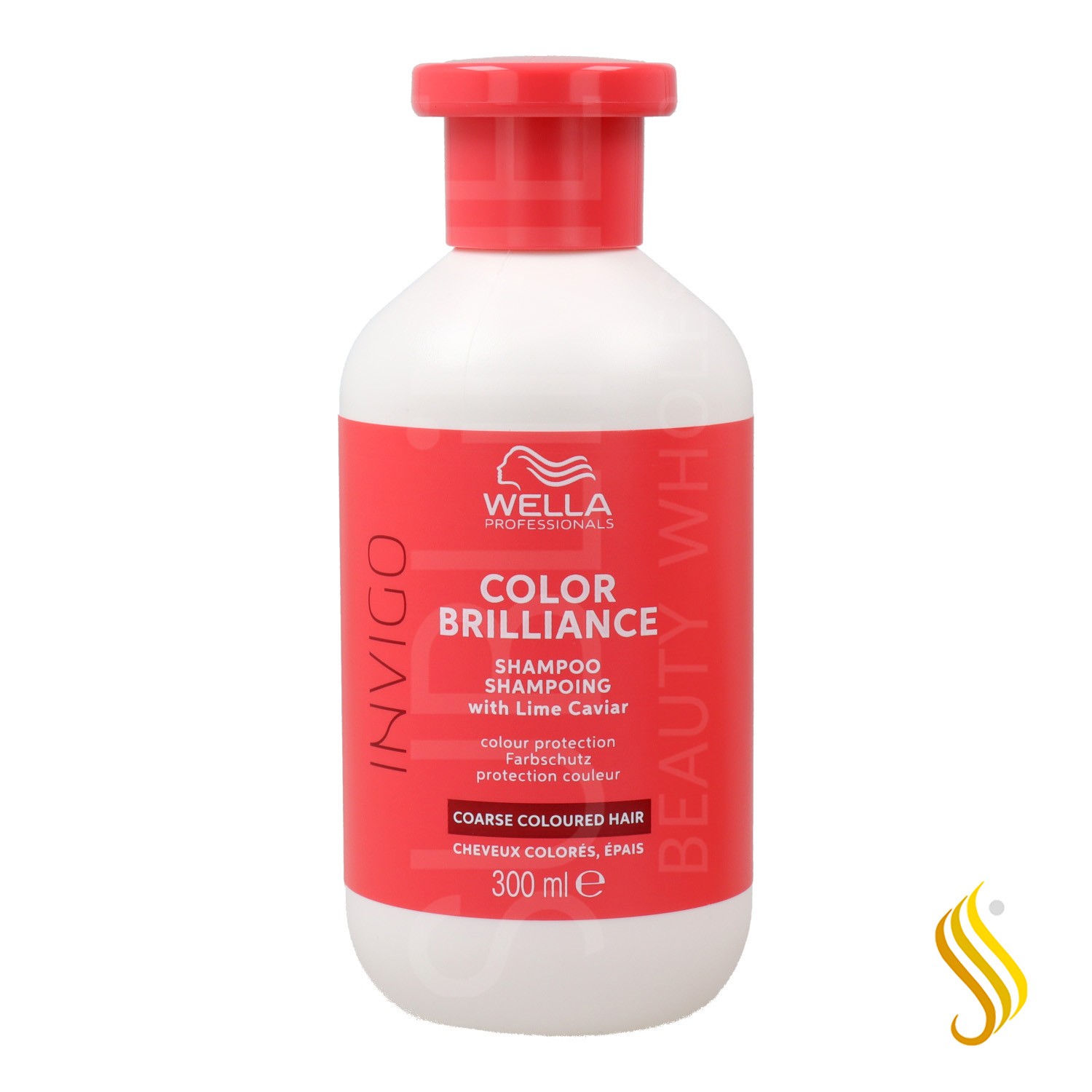 Wella Invigo Color Brilliance Shampooing épais/grossier 300 ml