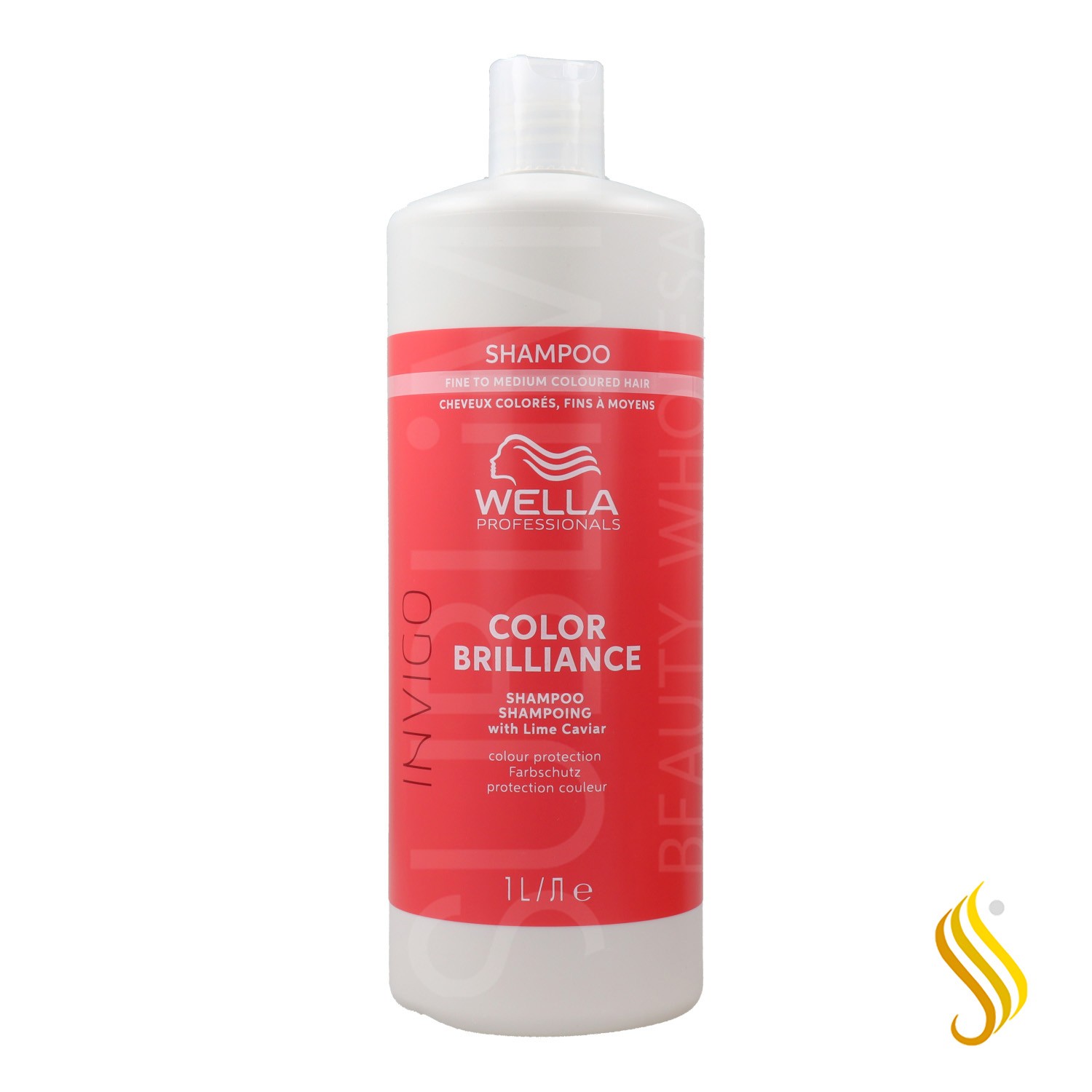 Wella Invigo Color Brilliance Shampooing Fin/Normal 1000 ml